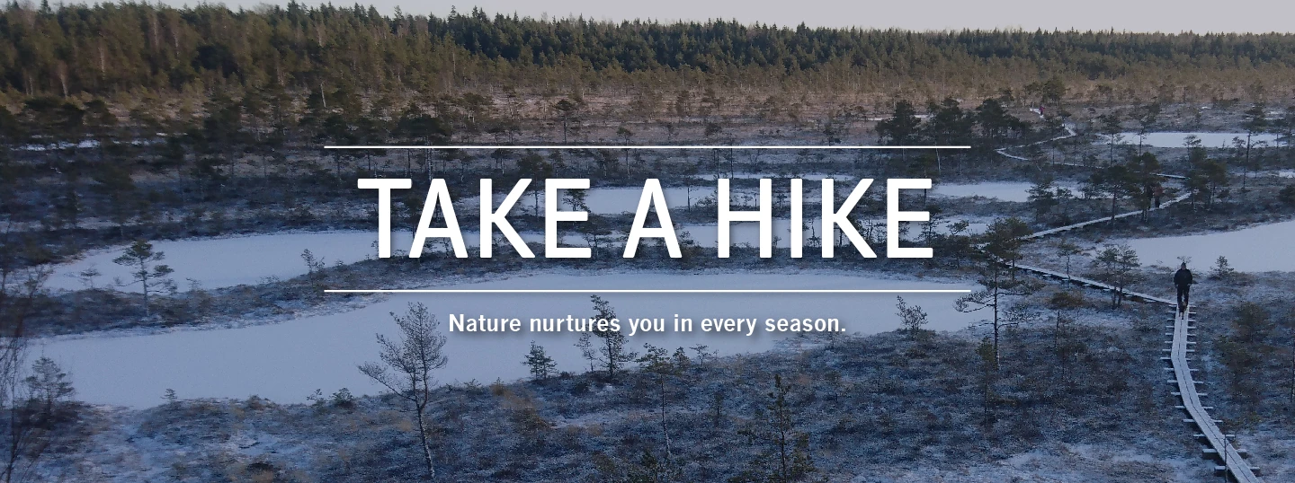 Take a hike slider image