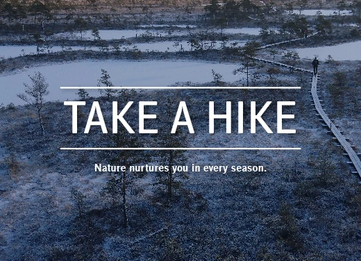 Take a hike slider image