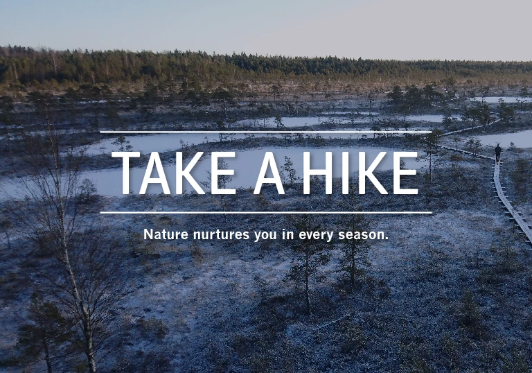 Take a hike slider image