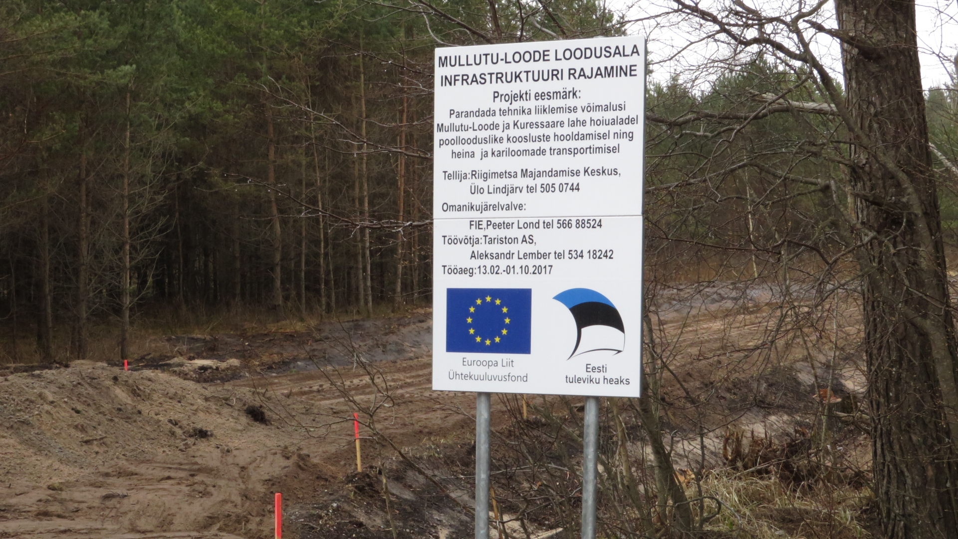 infotahvel tööde kohta