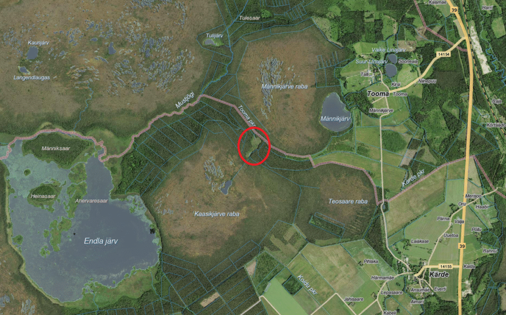 Kaasikjärve asukoht kaardil