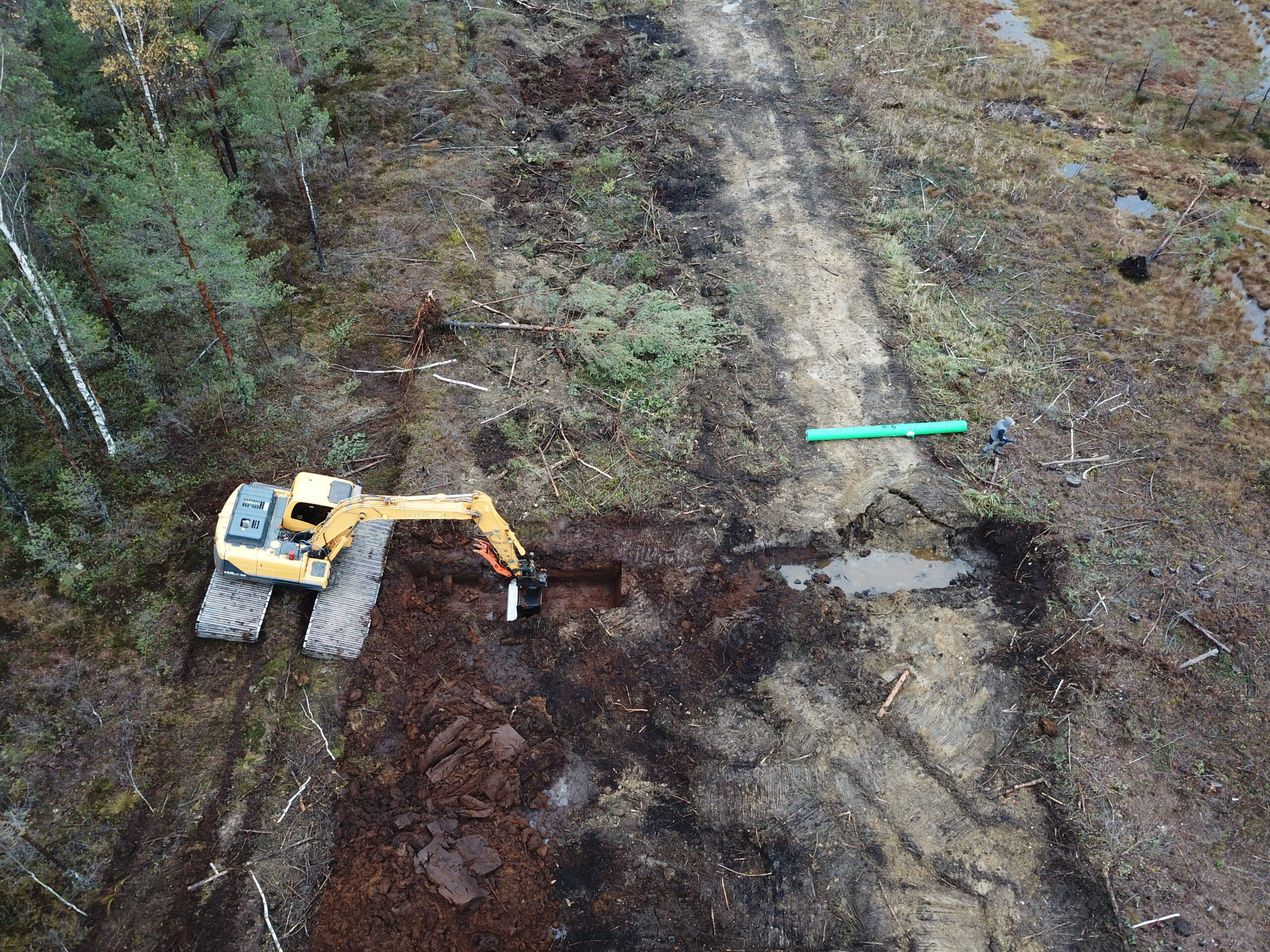 Droonifoto paisu ehitusest