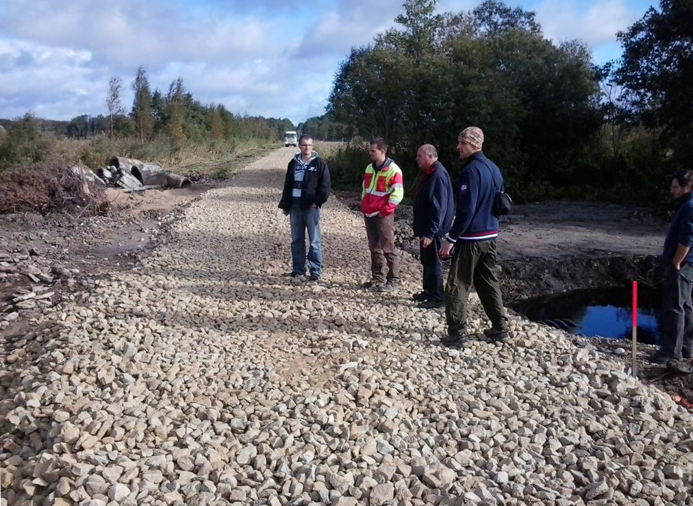 Tee-ehitajad Ranna teel 2012. aasta septembris