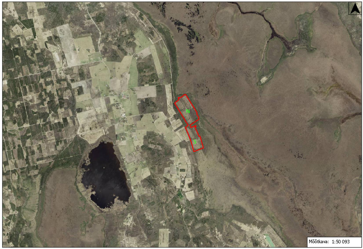 Alu jääksoo ortofoto