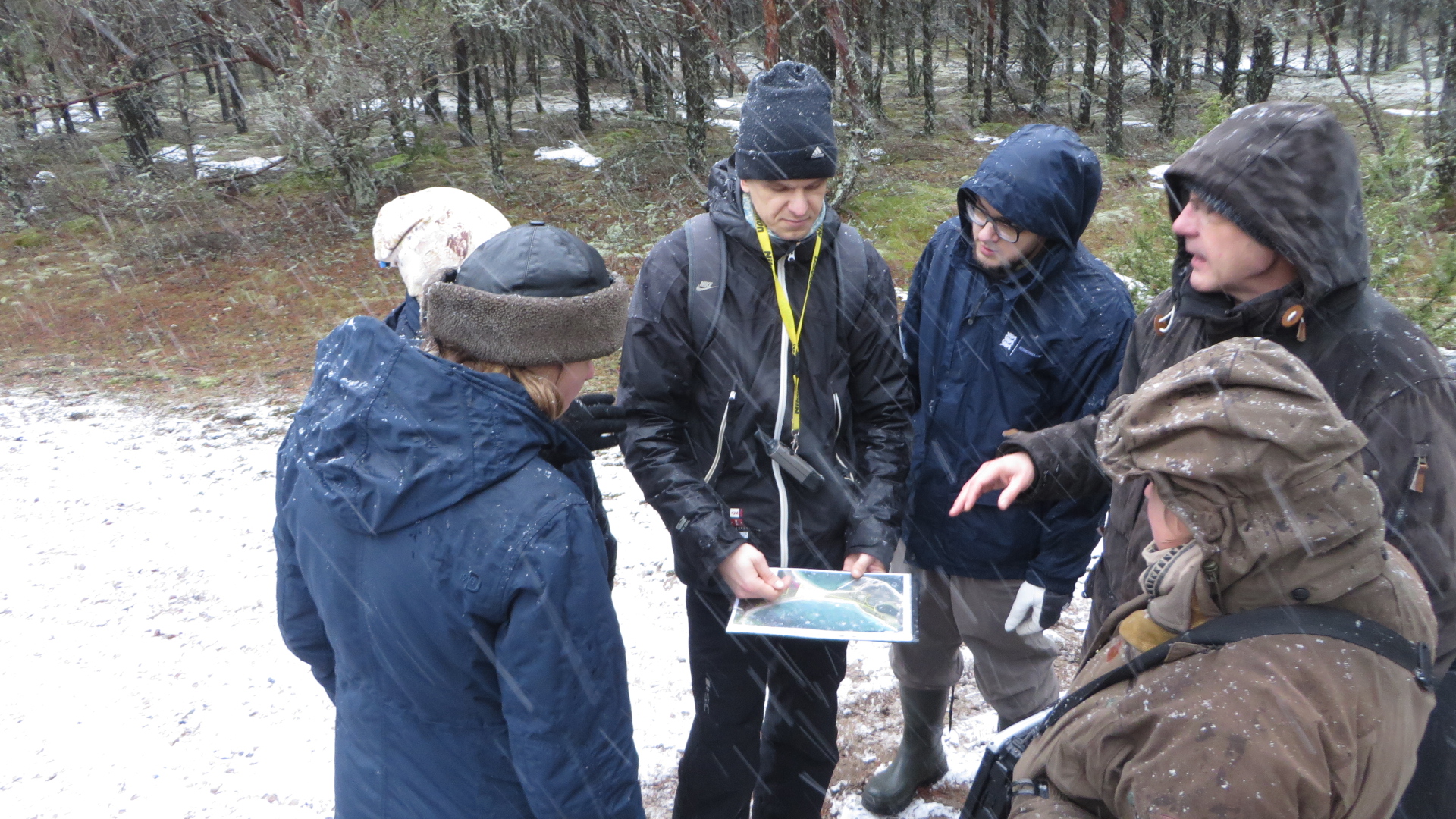 Taastamistöid ettevalmistavad välitööd 2019. aasta jaanuaris
