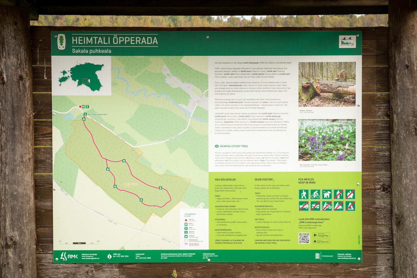 Heimtali õpperada  (2,5 km)