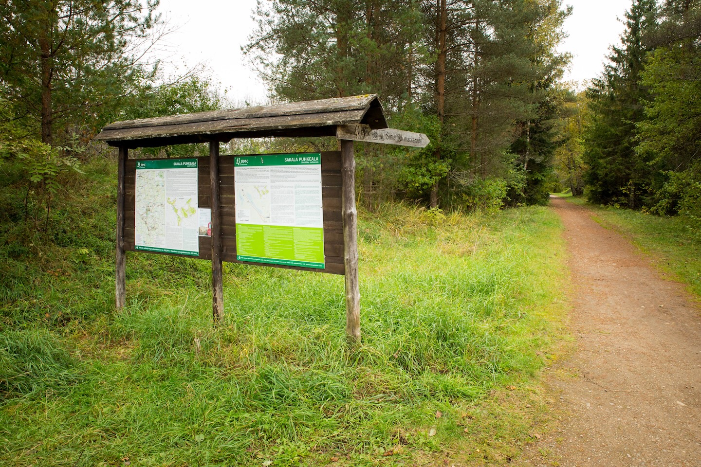 Sinialliku matkarada (1,3 km)