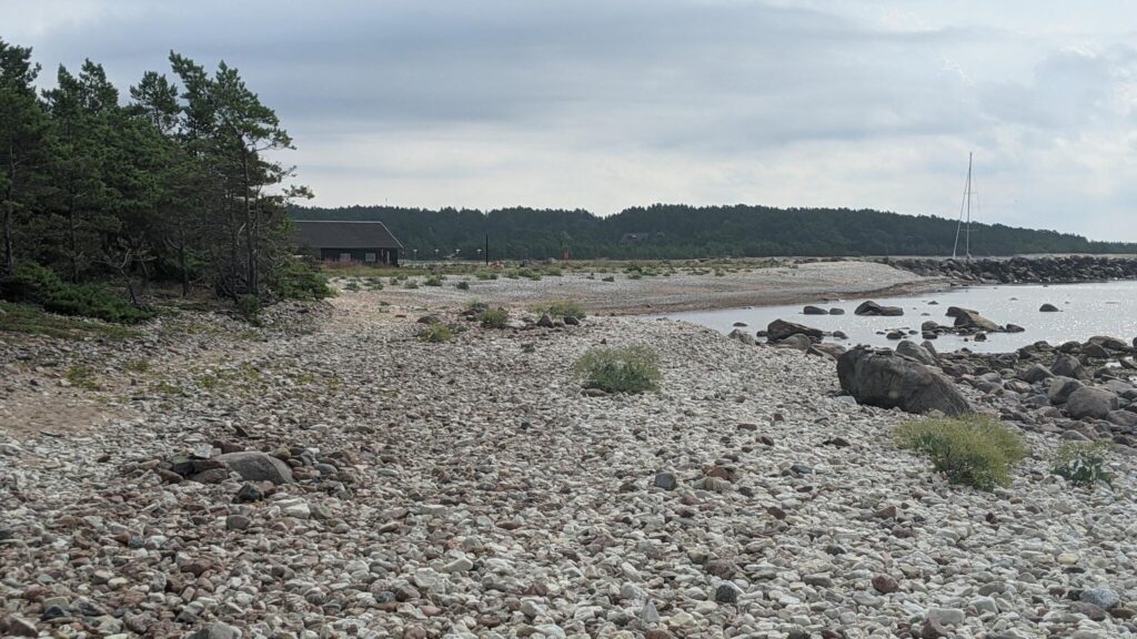 Rocky beach in Hiiumaa