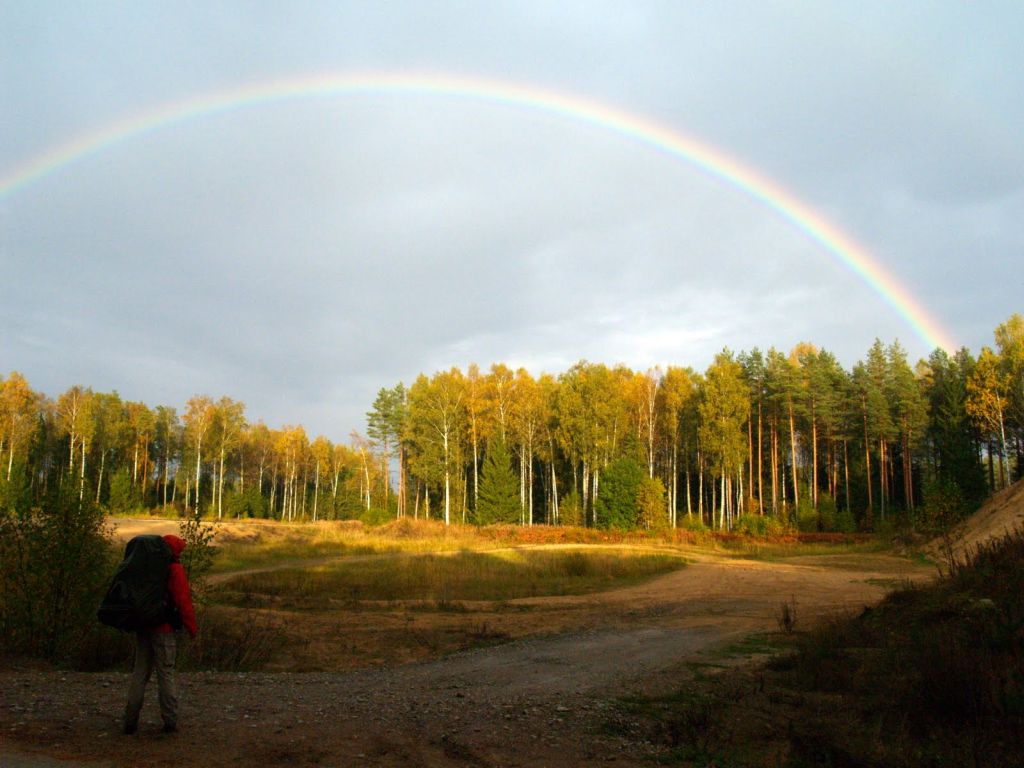 Rainbow in Kellissaare