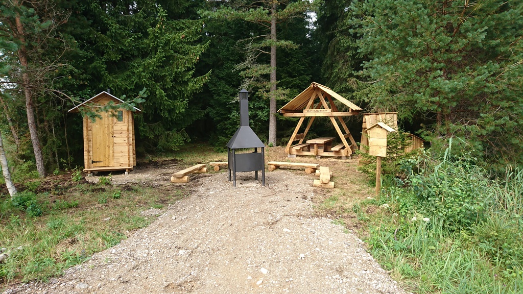 Rumba campfire site