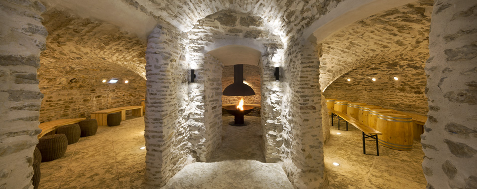 Ice cellar sauna