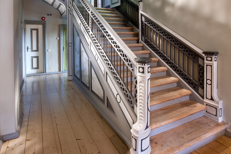 Staircase in a mansion