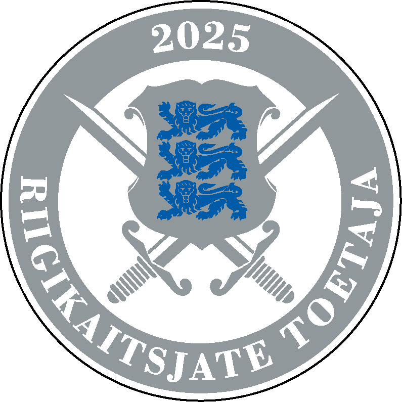 Riigikaitsjate toetaja hõbemärgis 2025