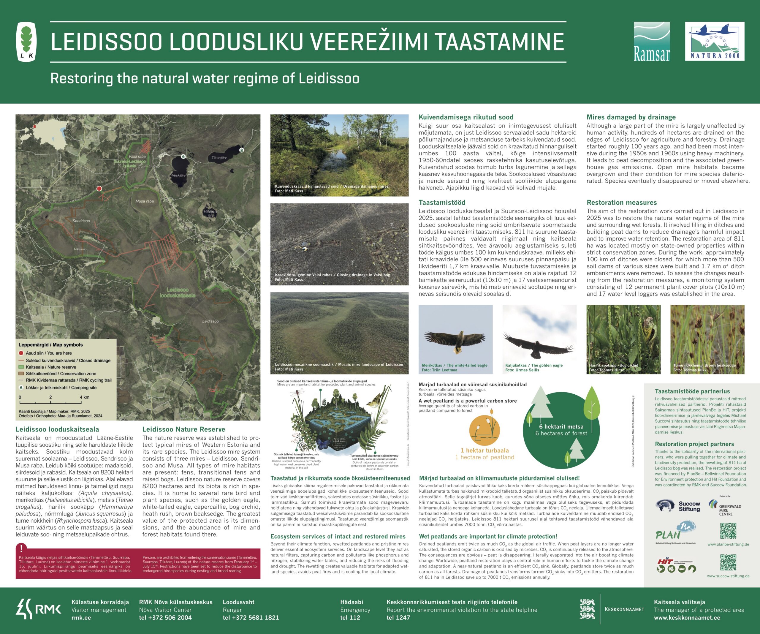 RMK Leidissoo infotahvel
