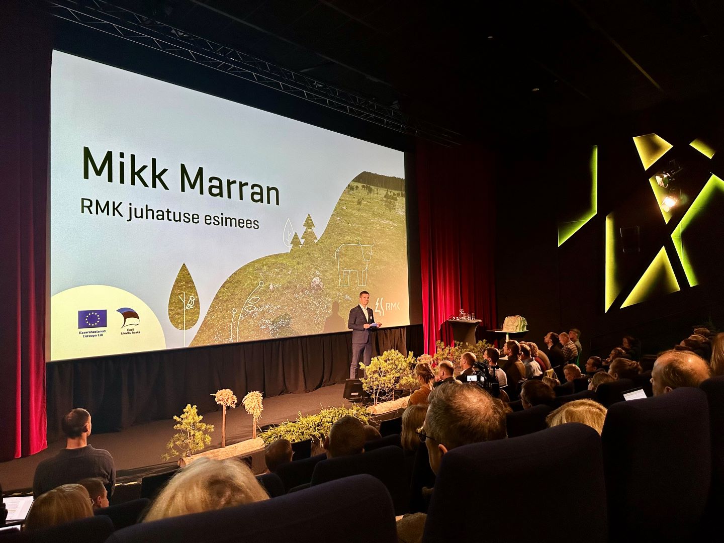 Mikk Marran RMK looduskaitsekonverentsil