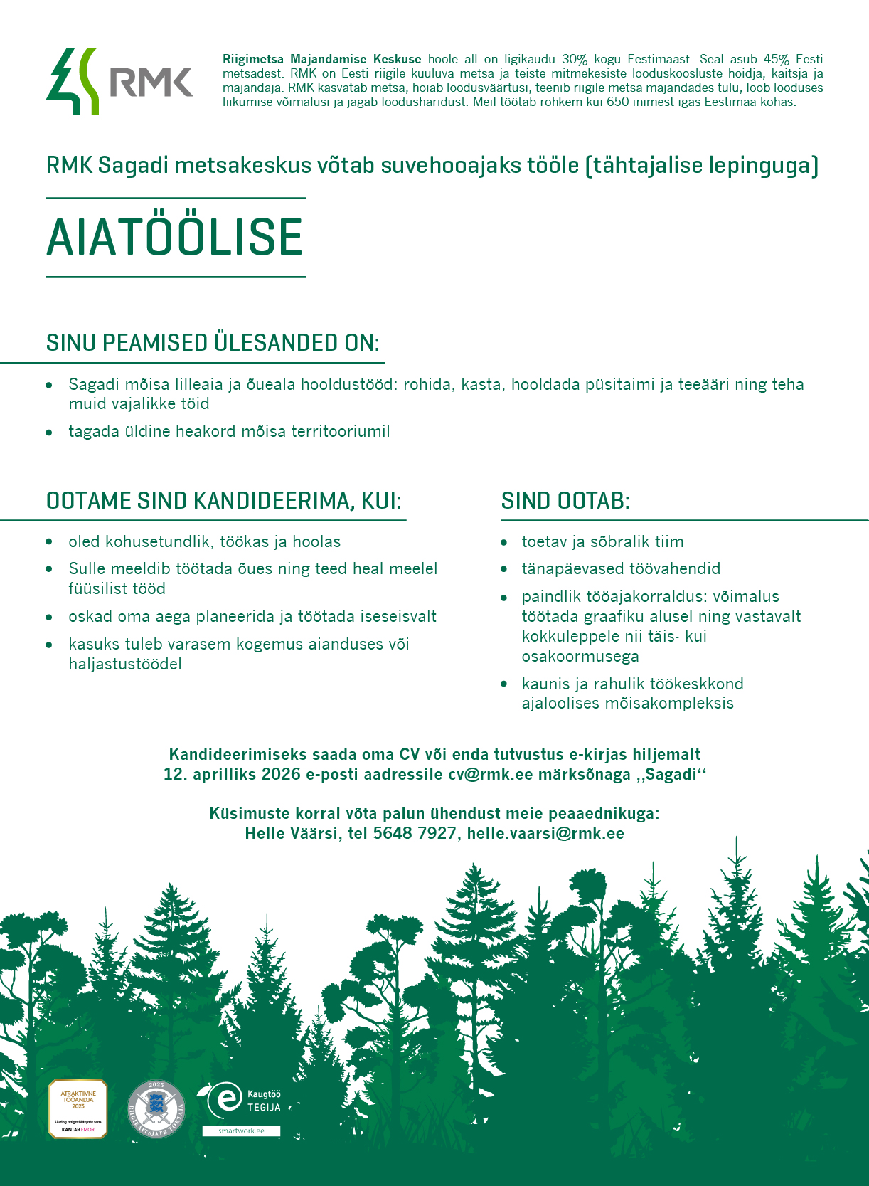 Aiatöölise töökuulutus