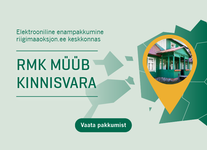 RMK müüb kinnisvara