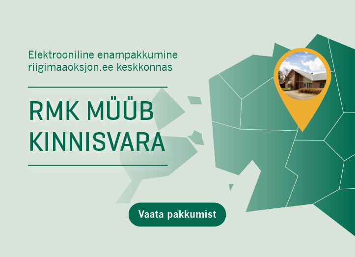 RMK müüb kinnisvara
