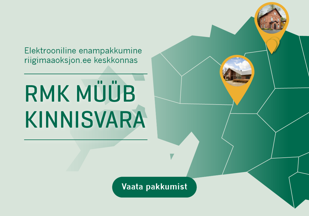 RMK müüb kinnisvara